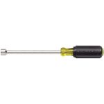 KLEIN TOOLS Nut Driver: 3/8" Drive, Hollow Shaft, Color-Coded Handle, 9-3/4" OAL 646-3/8