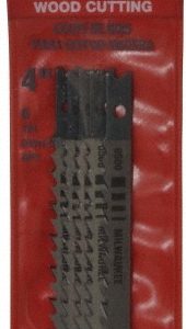 MILWAUKEE TOOL Jigsaw Blade: High Carbon Steel, 6 TPI, 0.043" Blade Thickness, 0.2813" Blade Width 48-42-0500