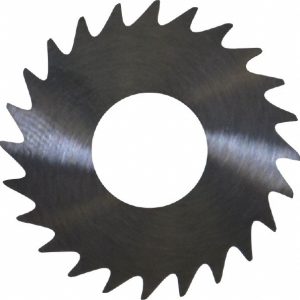 ROBBJACK Slitting & Slotting Saw: 1" Dia, 0.0510" Thick, 3/8" Arbor Hole, 24 Teeth, Solid Carbide C10-0510-12-24