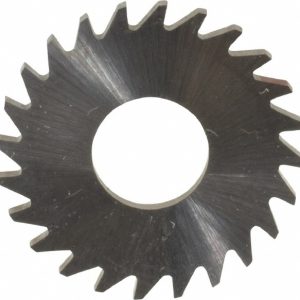 ROBBJACK Slitting & Slotting Saw: 1" Dia, 1/16" Thick, 0.3750" Arbor Hole, 24 Teeth, Solid Carbide C10-0625-12-24