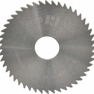 ROBBJACK Slitting & Slotting Saw: 2" Dia, 1/16" Thick, 1/2" Arbor Hole, 48 Teeth, Solid Carbide C20-0625-16-48