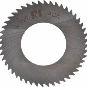 ROBBJACK Slitting & Slotting Saw: 2" Dia, 0.0468" Thick, 48 Teeth, Solid Carbide C20-0468-32-48