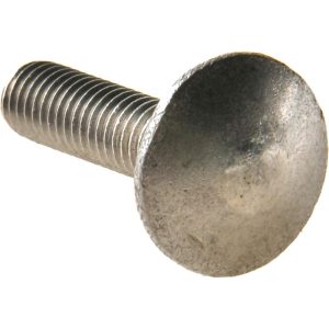 VALUE COLLECTION Carriage Bolt: M6 x 1.00, 25 mm Length Under Head, Square Neck CA6X06025-050BX