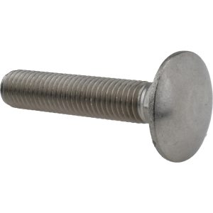 VALUE COLLECTION Carriage Bolt: M12 x 1.75, 60 mm Length Under Head, Square Neck CA6X012060-010BX