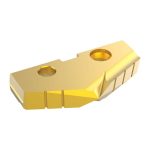 ALLIED MACHINE AND ENGINEERING Spade Drill Insert: 1-1/2" Dia, Seat Size 3, Cobalt, 132 deg Point 453T-0116
