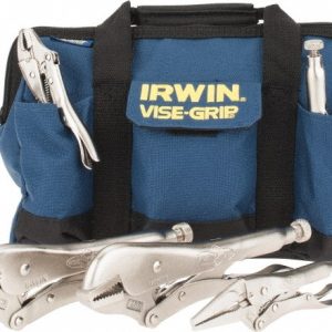 IRWIN Plier Set: 5 Pc, Locking Pliers 2077704