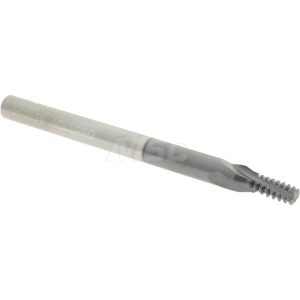 ACCUPRO Helical Flute Thread Mill: #10-24, Internal, 3 Flute, 0.1875" Shank Dia, Solid Carbide C911-01024