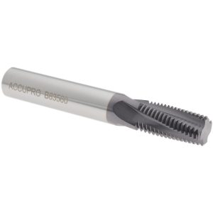 ACCUPRO Helical Flute Thread Mill: 3/4-16, Internal, 4 Flute, 0.5000" Shank Dia, Solid Carbide C911-75016