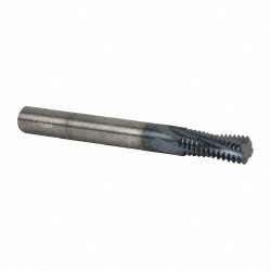 ACCUPRO Helical Flute Thread Mill: Internal, 4 Flute, 3/8" Shank Dia, Solid Carbide C931-12175