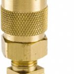 PARKER Hydraulic Hose 90 deg Barb Coupler: 0.3750" Hose ID, 200 psi PC216