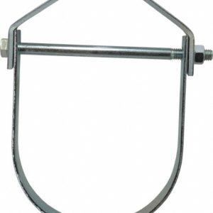 EMPIRE Adjustable Clevis Hanger: 6" Pipe, Carbon Steel 11G0600