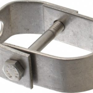 EMPIRE Adjustable Clevis Hanger: 1" Pipe, 3/8" Rod, 304 Stainless Steel 11SS0100