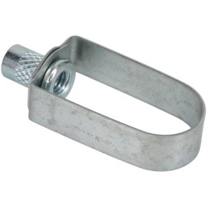 EMPIRE Emlok Swivel Ring Hanger: 3/4" Pipe, 3/8" Rod, Carbon Steel, Pre-Galvanized Finish 310G0075
