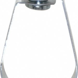 EMPIRE Emlok Swivel Ring Hanger: 1-1/2" Pipe, 3/8" Rod, Carbon Steel, Pre-Galvanized Finish 310G0150