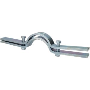 EMPIRE Riser Clamp: 2-1/2" Pipe, Carbon Steel 50G0250