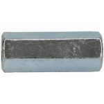 EMPIRE 3/8-16 Thread, 1-3/4" OAL Steel Standard Coupling Nut 51G0038
