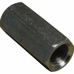 EMPIRE 1/4-20 Thread, 7/8" OAL Stainless Steel Standard Coupling Nut 51SS0025K