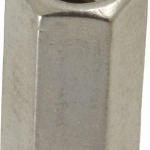 EMPIRE 3/8-16 Thread, 1-1/8" OAL Stainless Steel Standard Coupling Nut 51SS0038K