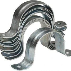 EMPIRE 2 Pipe, Carbon Steel, Galvanized Pipe, Conduit or Tube Strap 231G0200PK10