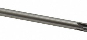 ROCK RIVER TOOL, INC. Chucking Reamer: 5/16", 6" OAL, 1-1/2" Flute Length, Spiral, Straight-Cylindrical, Carbide-Tipped 241010