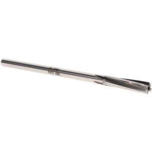 ROCK RIVER TOOL, INC. Chucking Reamer: 3/8", 7" OAL, 1-3/4" Flute Length, Spiral, Straight-Cylindrical, Carbide-Tipped 241012