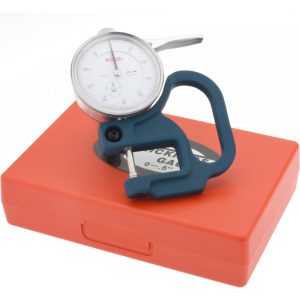 SPI 0 to 1/2" Measurement, 0.001" Graduation, 1-1/8" Throat Depth, Dial Thickness Gage 13-152-4