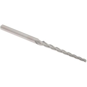 ACCUPRO Tapered End Mill: 1 deg Angle per Side, 1/16" Small Dia, 1" LOC, 3 Flute, Solid Carbide, Square End 02256816