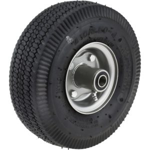 VALUE COLLECTION Pneumatic Caster Wheel: 10" Dia, 3-1/4" Wide, 5/8" Axle VSO106281010