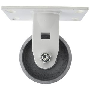 VALUE COLLECTION Rigid Top Plate Caster: Semi-Steel, 4" Wheel Dia, 2" Wheel Width, 1,000 lb Capacity, 5-5/8" OAH GMC-SH-0017