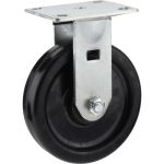 VALUE COLLECTION Rigid Top Plate Caster: Phenolic, 6" Wheel Dia, 1-1/2" Wheel Width, 1,000 lb Capacity, 7-1/2" OAH GMC-SH-0066