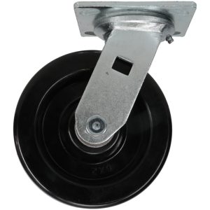 VALUE COLLECTION Swivel Top Plate Caster: Phenolic, 6" Wheel Dia, 2" Wheel Width, 1,200 lb Capacity, 7-1/2" OAH GMC-SH-0056