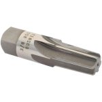 VALUE COLLECTION 3/8" Pipe, 0.606" Dia, 0.54" Small End Dia, Straight Shank, 1-1/16" Flute, Taper Pipe Reamer SM31P0024