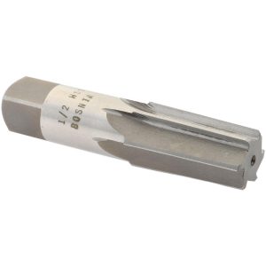 VALUE COLLECTION 1/2" Pipe, 3/4" Dia, 0.665" Small End Dia, Straight Shank, 1-3/8" Flute, Taper Pipe Reamer SM31P0032