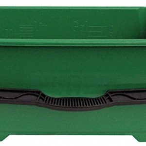 UNGER 6 Gal, Plastic Rectangular Green Single Pail with Pour Spout QB220