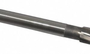 VALUE COLLECTION Chucking Reamer: 7/8", 10" OAL, 2-5/8" Flute Length, Spiral, Straight-Cylindrical, HSS 14442960078000S