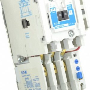EATON CUTLER-HAMMER 110 Coil VAC at 50 Hz, 120 Coil VAC at 60 Hz, 27 Amp, NEMA Size 1, Nonreversible Open Enclosure NEMA Motor Starter AN16DN0AB