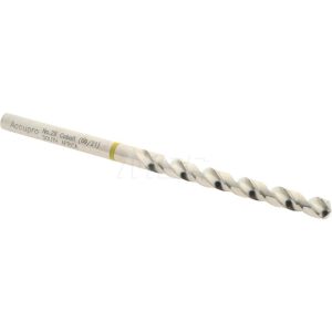 ACCUPRO Jobber Length Drill Bit: #29, 130 &deg;, Vanadium High Speed Steel 1AQ0345-AC