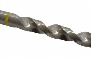 ACCUPRO Jobber Length Drill Bit: 21/64" Dia, 130 &deg;, Vanadium High Speed Steel 1AQ0833-AC