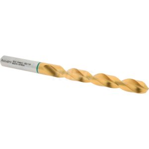 ACCUPRO Jobber Length Drill Bit: 10 mm Dia, 135 &deg;, Cobalt 1G71000-AC