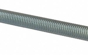 BIG BOLT CORPORATION Hex Head Cap Screw: 1/2-13 x 7", Grade 5 Steel, Zinc-Plated 12137FT5ZDOM
