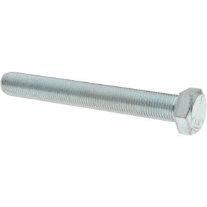 BIG BOLT CORPORATION Hex Head Cap Screw: 1/2-20 x 4", Grade 5 Steel, Zinc-Plated 12204FT5ZDOM