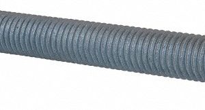 BIG BOLT CORPORATION Hex Head Cap Screw: 5/8-11 x 6", Grade 5 Steel, Zinc-Plated 58116FT5ZDOM