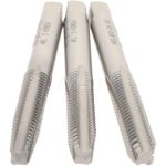 HERTEL Tap Set: #10-24 UNC, 4 Flute, High Speed Steel, Bright Finish K008917AS