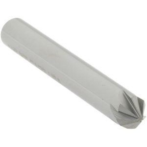 HERTEL Countersink: 1/4" Head Dia, 82.00 deg Included Angle, 6 Flute, Solid Carbide, Right Hand Cut 336-003060