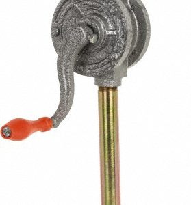 PRO-LUBE Rotary Hand Drum Pump: 8 GPM, Oil Lubrication, Cast Iron GNB25/3R/WL/SPL