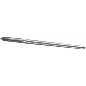 VALUE COLLECTION Taper Pin Reamer: #0 Pin, 0.1287" Small End, 0.1638" Large End, High Speed Steel SM24N00