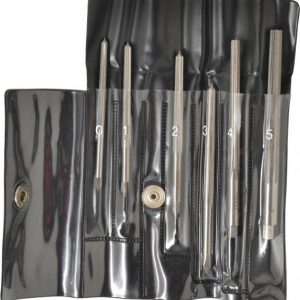 VALUE COLLECTION #5 to #0 Pin, Straight Shank, Taper Pin Reamer Set SM270006S