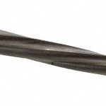 VALUE COLLECTION Taper Pin Reamer: #1 Pin, 0.1447" Small End, 0.1798" Large End, High Speed Steel SM25N01