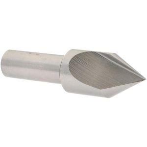 VALUE COLLECTION Countersink: 3/4" Head Dia, 60.00 deg Included Angle, 1 Flute, High-Speed Steel, Right Hand Cut SC1060048