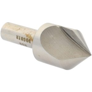 VALUE COLLECTION Countersink: 1" Head Dia, 82.00 deg Included Angle, 1 Flute, High-Speed Steel, Right Hand Cut SC1082100